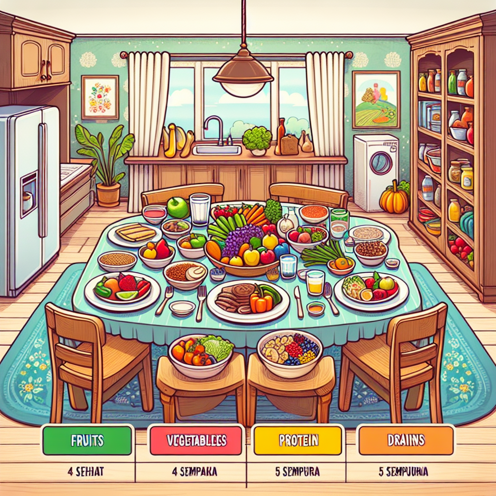 Variasi Menu Makanan 4 Sehat 5 Sempurna untuk Keluarga Sehat